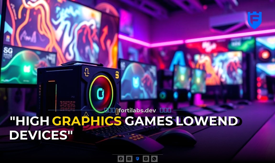 High Graphics Games for Low-End Devices - pksmartscheme.com